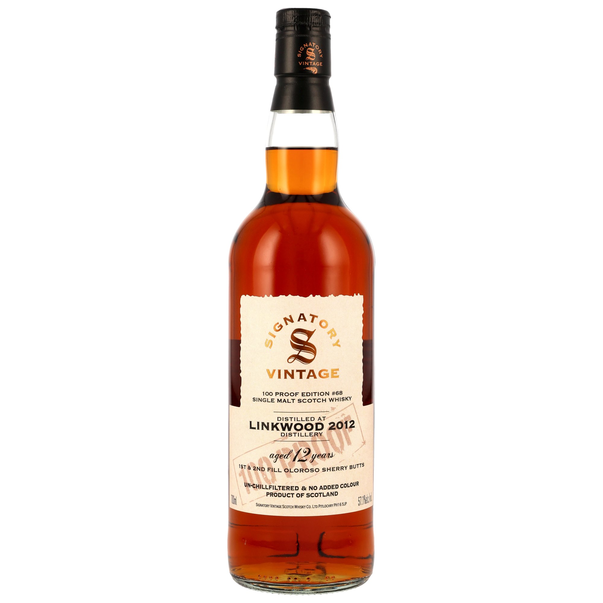 Linkwood 2012-2025 / 12 Jahre Signatory 100Proof Edition #68 / 57,1% 0,7l
