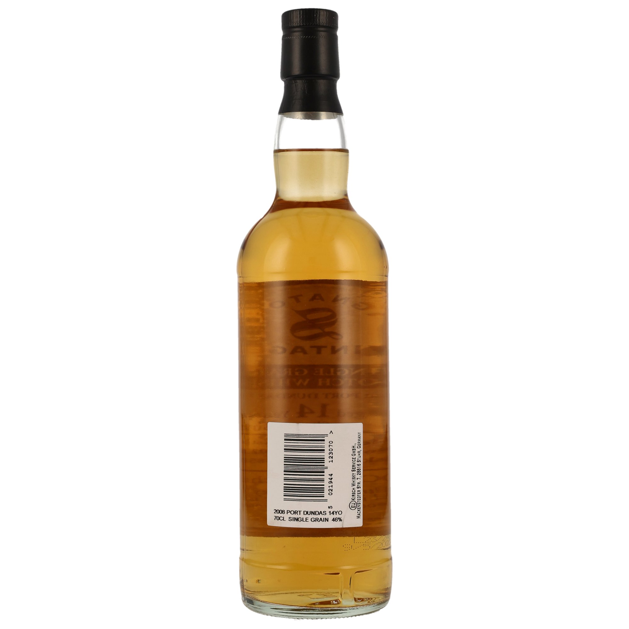 Port Dundas 14 Jahre (2008-2023) Single Grain Whisky, 46% 0,7 ltr. Signatory Vintage 