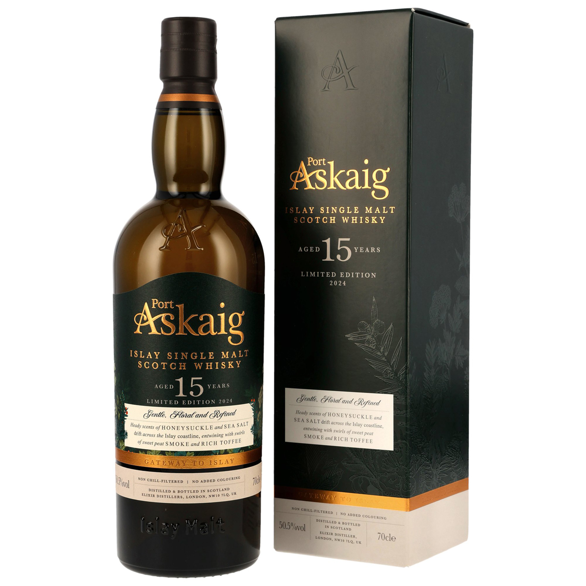 Port Askaig 15 Jahre Limited Edition 2024 / 50,5% Vol. 0,7l 