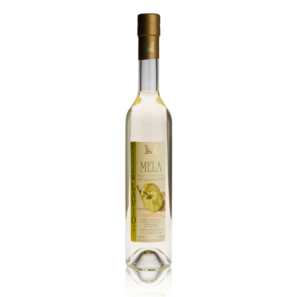 Grüner Apfel Likör / 21% Vol. 0,5 ltr. / Villa Laviosa Südtirol