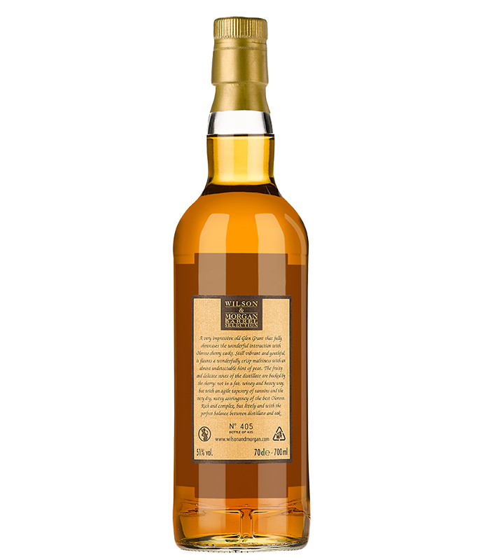 Glen Grant Whisky / 25 Jahre (1992-2018) / 51% 0,7l / limitiert / Wilson Morgan