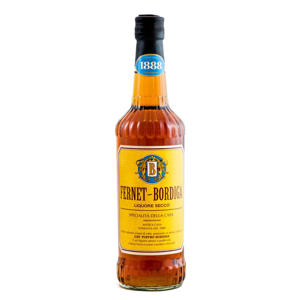Fernet Bordiga / italienischer Kräuterlikör Magenbitter / 40% Vol. 0,7 ltr.