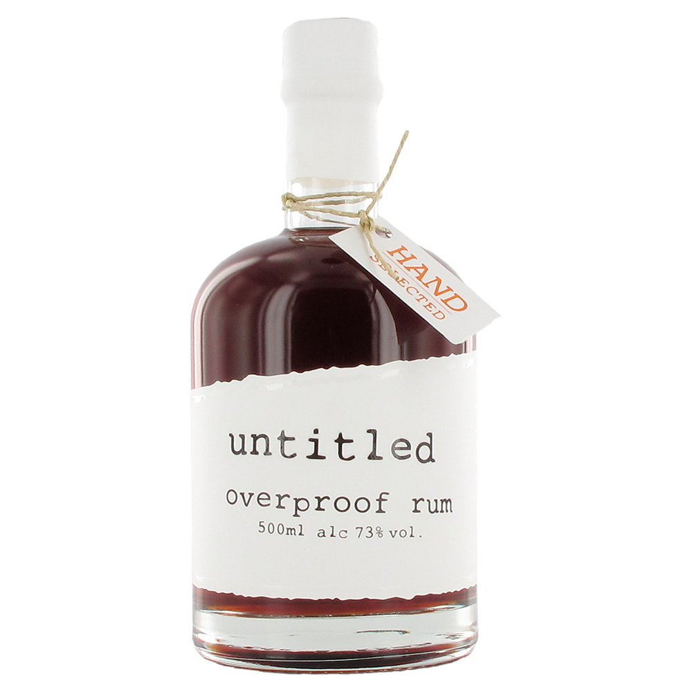 untitled overproof Rum, 73% Vol. 0,5 ltr.