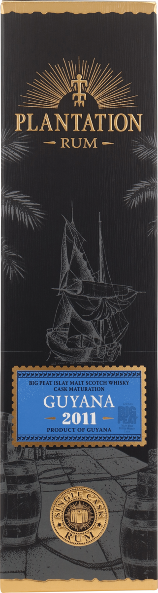 Plantation Guyana 2011 Big Peat Cask Finish / 49% Vol. 0,7 ltr.