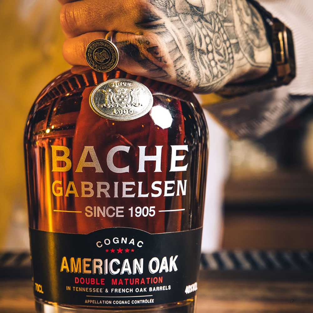 Bache-Gabrielsen American Oak VSOP Cognac 0,7 ltr. 40% Vol. GEPA