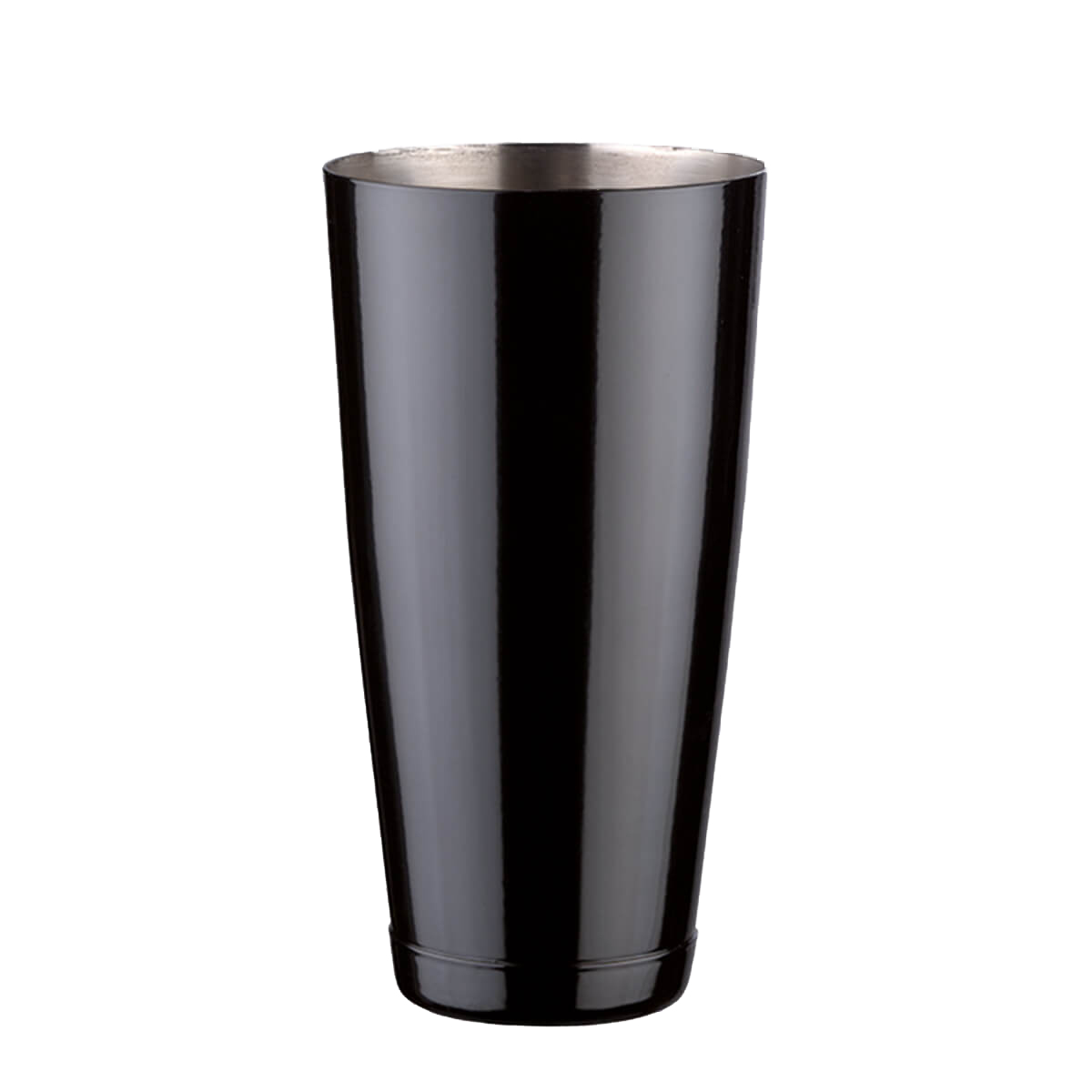 Boston Shaker Edelstahl Becher, Unterteil / schwarz / 900 ml.