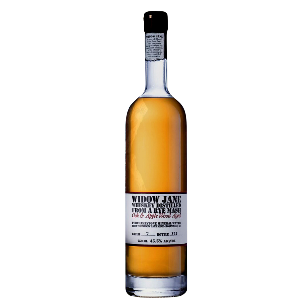 Widow Jane Rye Mash Oak & Applewood Aged Whiskey 45,5% Vol. 0,7 ltr.