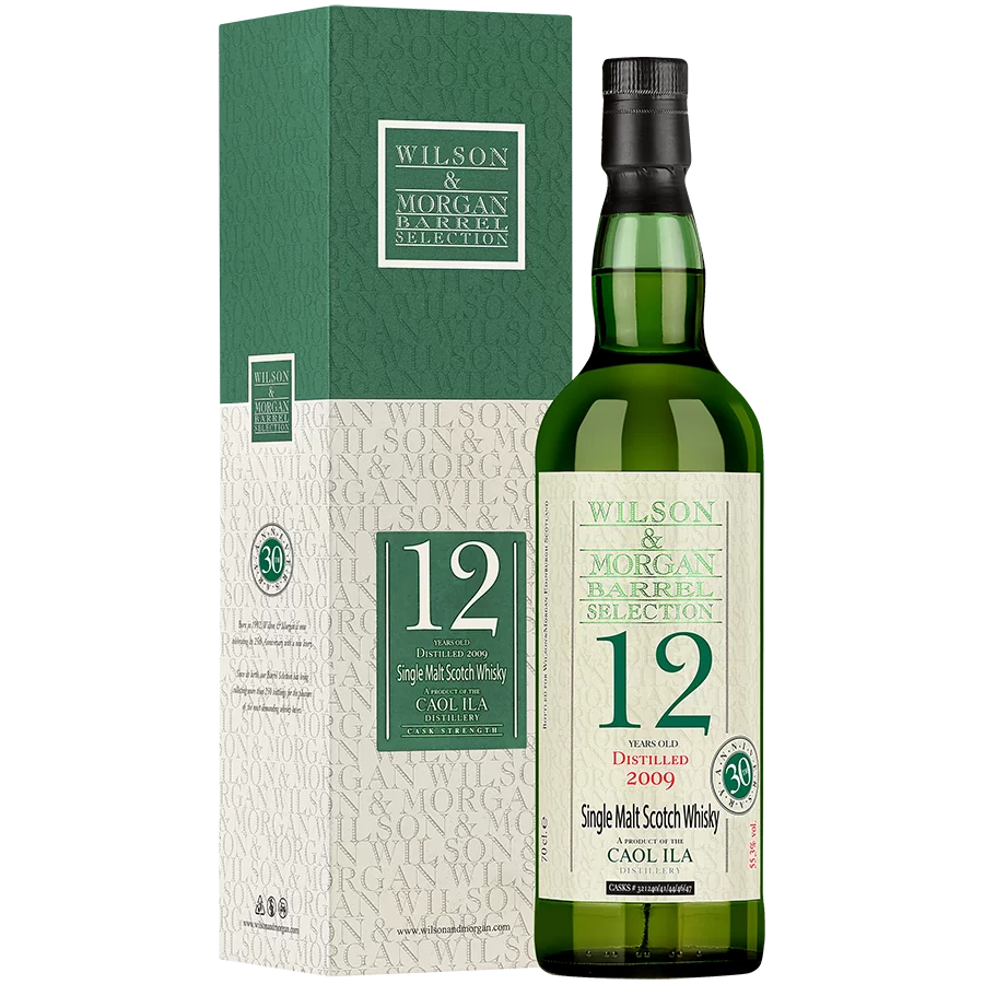 Caol Ila Whisky 12 Jahre (2009-22) 30th Anniversary 55,3% 0,7 ltr. Wilson Morgan Cask Strength