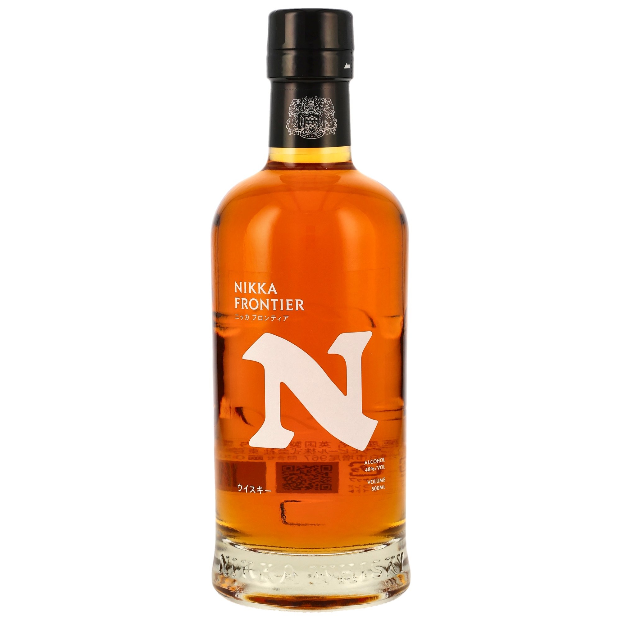 Nikka Frontier Lightly Peated Japanese Whisky / 48% 0,5l / in Geschenkverpackung