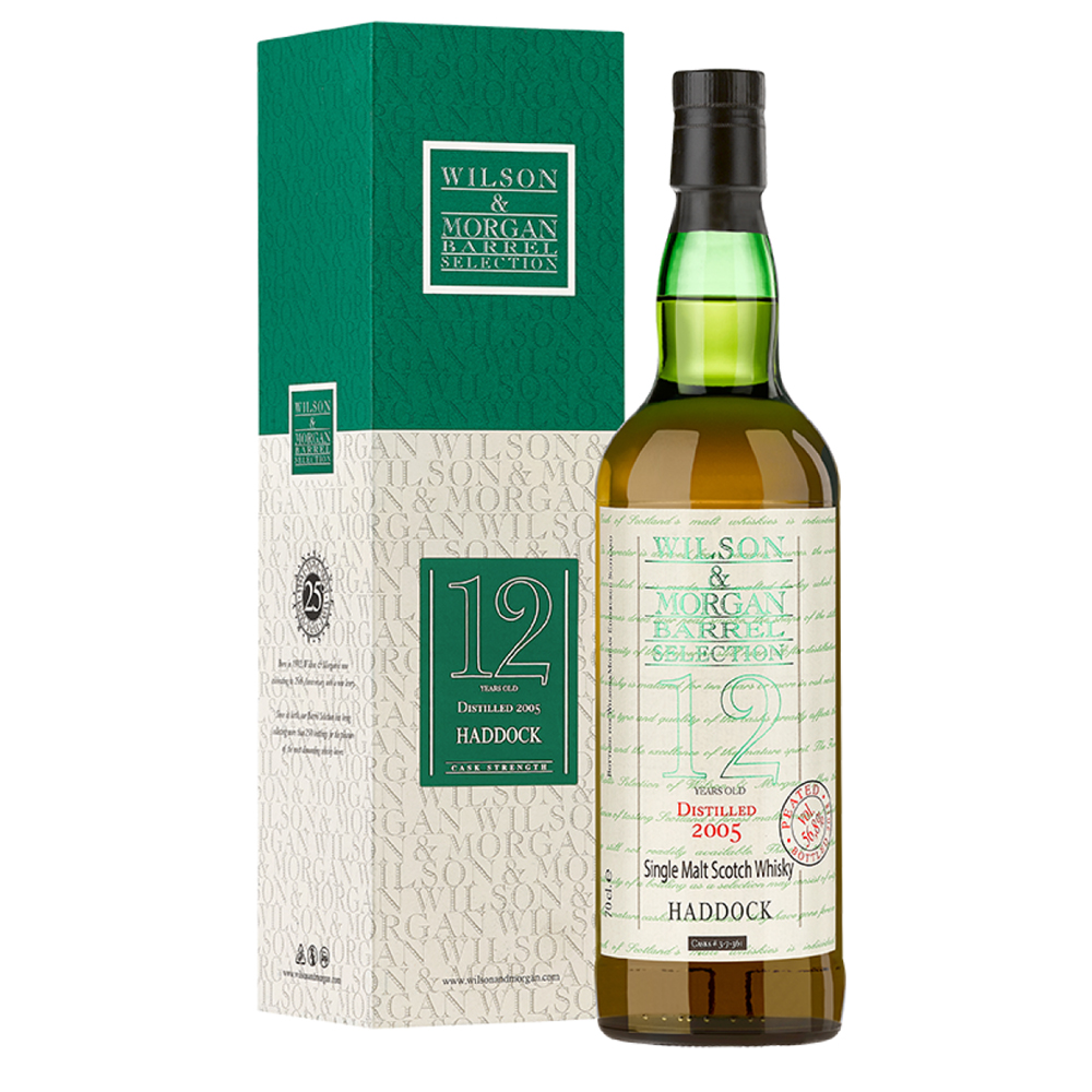 Haddock 12 Jahre Whisky (2005-2018) Heavy Peat, 56,8% 0,7 ltr. Wilson Morgan
