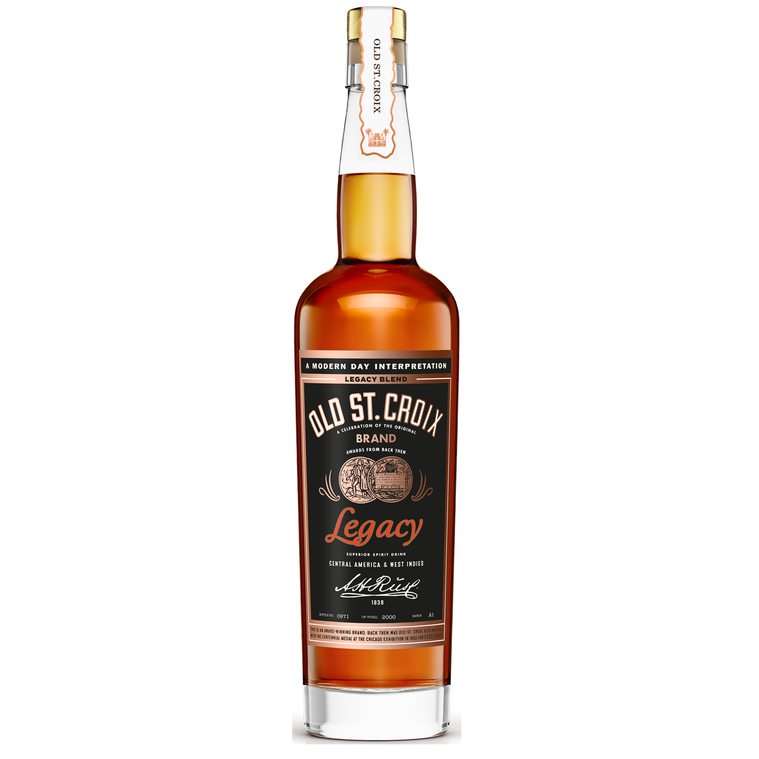Old St. Croix XO Legacy (Rum-Basis) / 42% Vol. 0,7 ltr. 