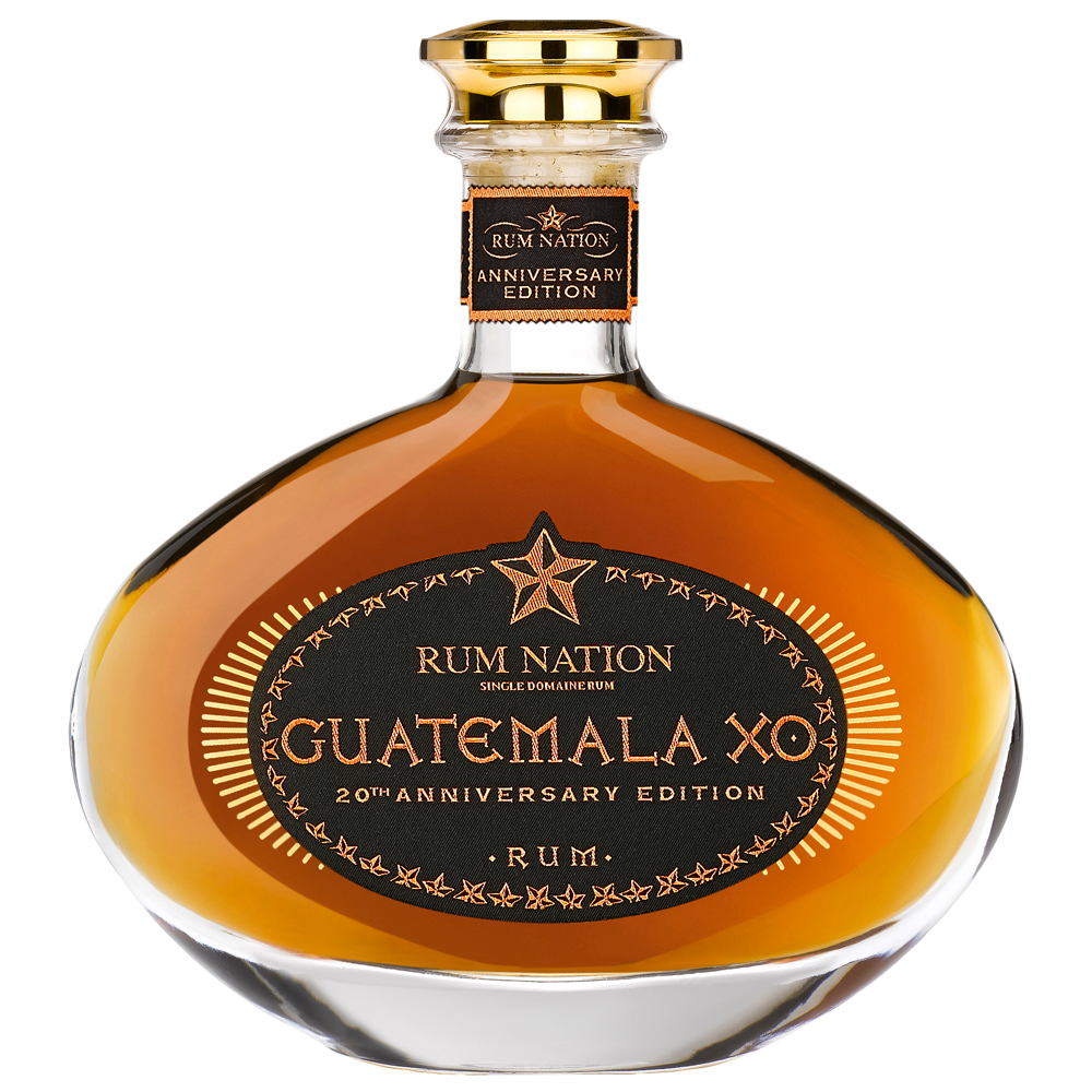 Rum Nation Guatemala XO 20th Anniversary Edition, 40% Vol. 0,7 ltr. Geschenkkarton