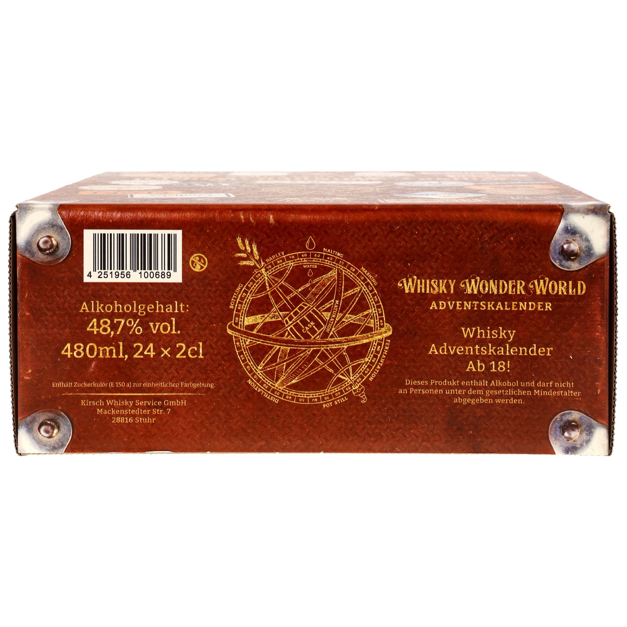 Whisky Wonder World Adventskalender 2026 / 48,7% / 24 x 20 ml. incl. Tasting Glas