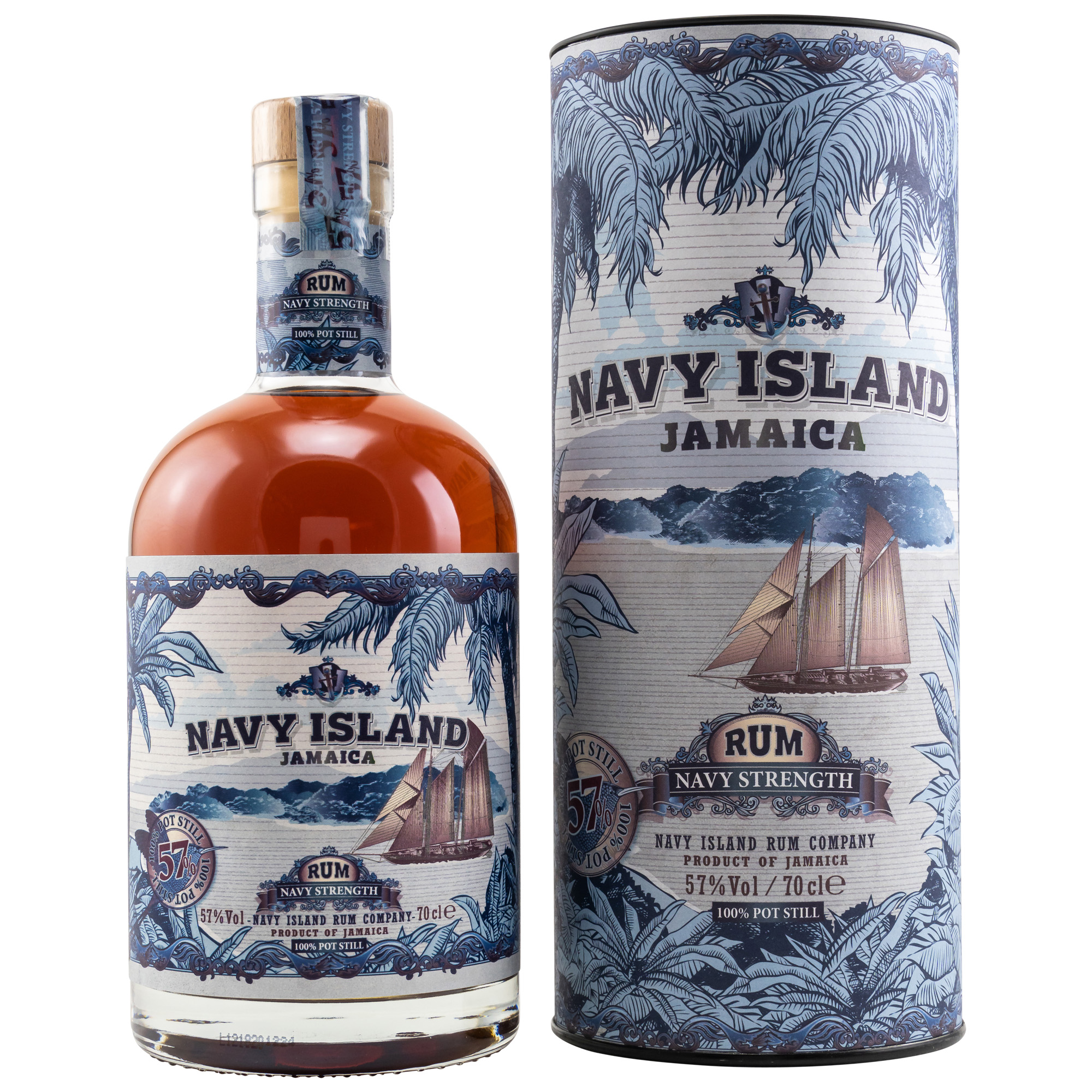 Navy Island Navy Strength / 100% Pot Still Jamaica Rum / 57% 0,7 ltr.