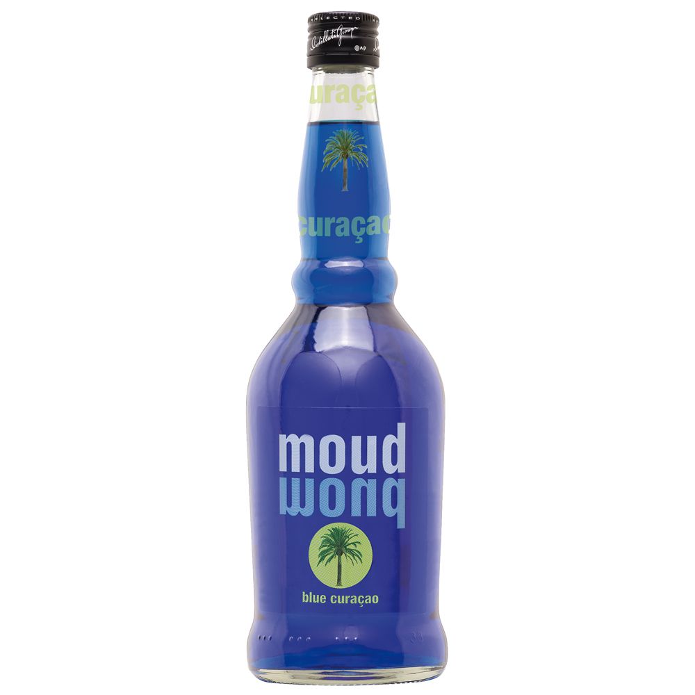 MOUD - Blue Curacao, 21% Vol. 0,7 ltr. Likör