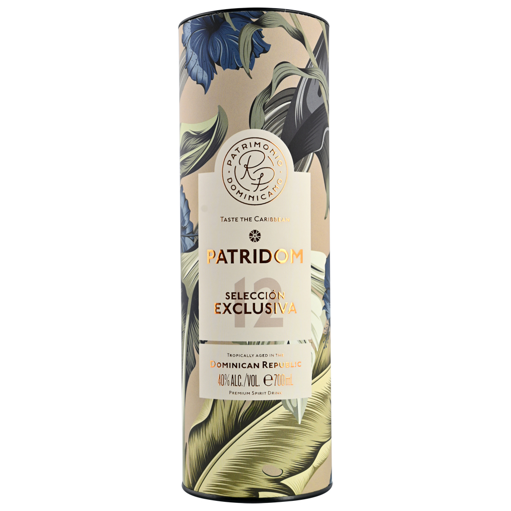 Patridom Selección Exclusiva / 6-12 Jahre Rum / 40% Vol. 0,7l / Dominikanische Republik 