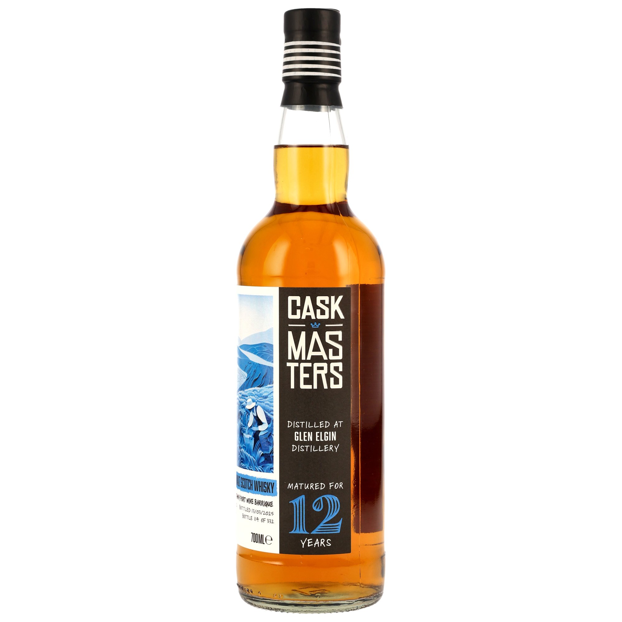 Glen Elgin 2012-2025 / 12 Jahre 1st Fill Tawny Port Barrique #2319606/2012 Cask Masters / Brave New Spirits / 56,9% 0,7l
