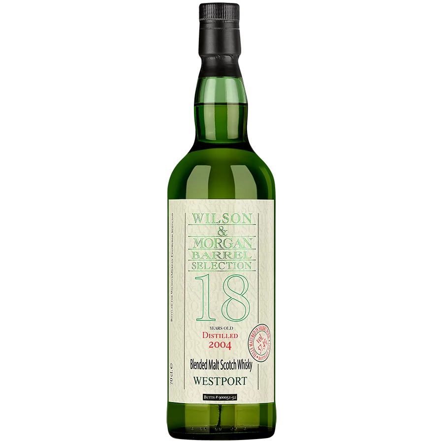 Westport Whisky 18 Jahre (2004-22) Sherry Butt 57,4% 0,7 ltr. Wilson & Morgan