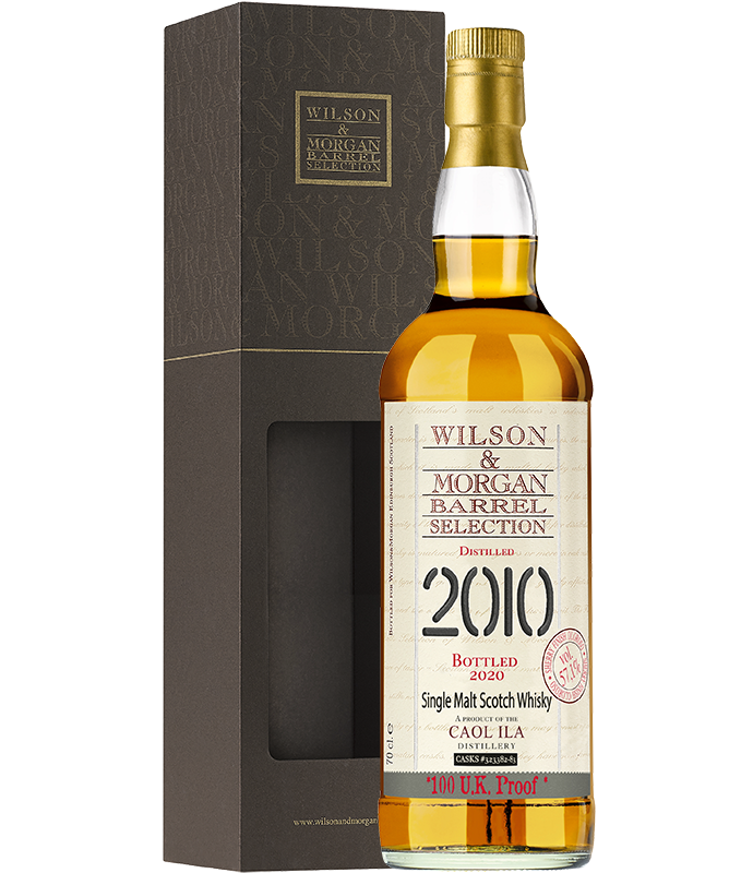 Caol Ila Whisky 10 Jahre (2010-20) Sherry Cask Finish, 57,1% 0,7 ltr. 100 UK Proof Wilson Morgan