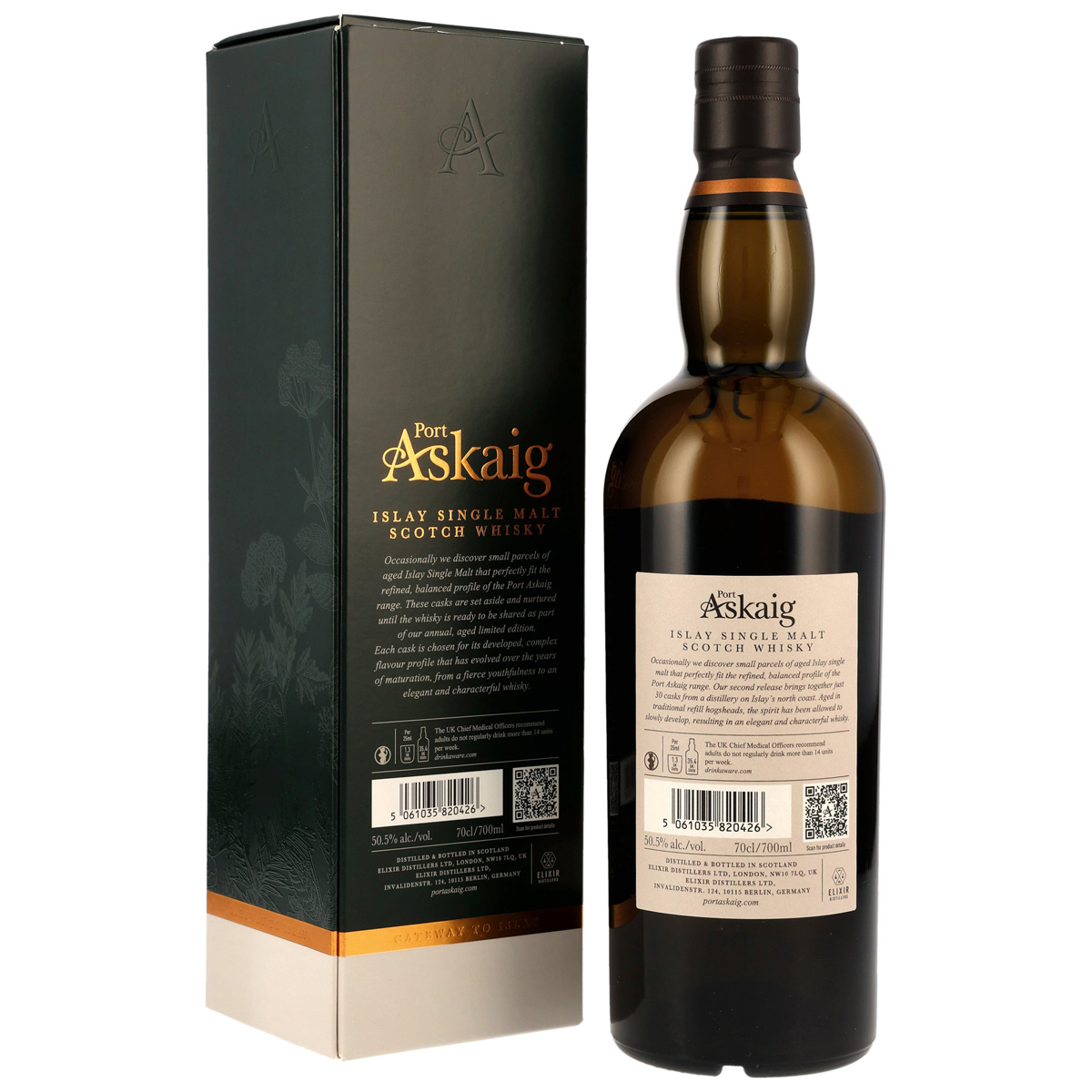 Port Askaig 15 Jahre Limited Edition 2024 / 50,5% Vol. 0,7l 