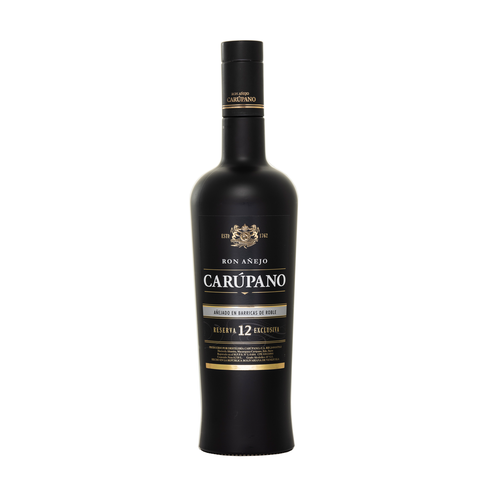 Ron Carupano Anejo Reserva 12 Jahre Exclusiva 40% Vol. 0,7 ltr. Rum aus Venezuela