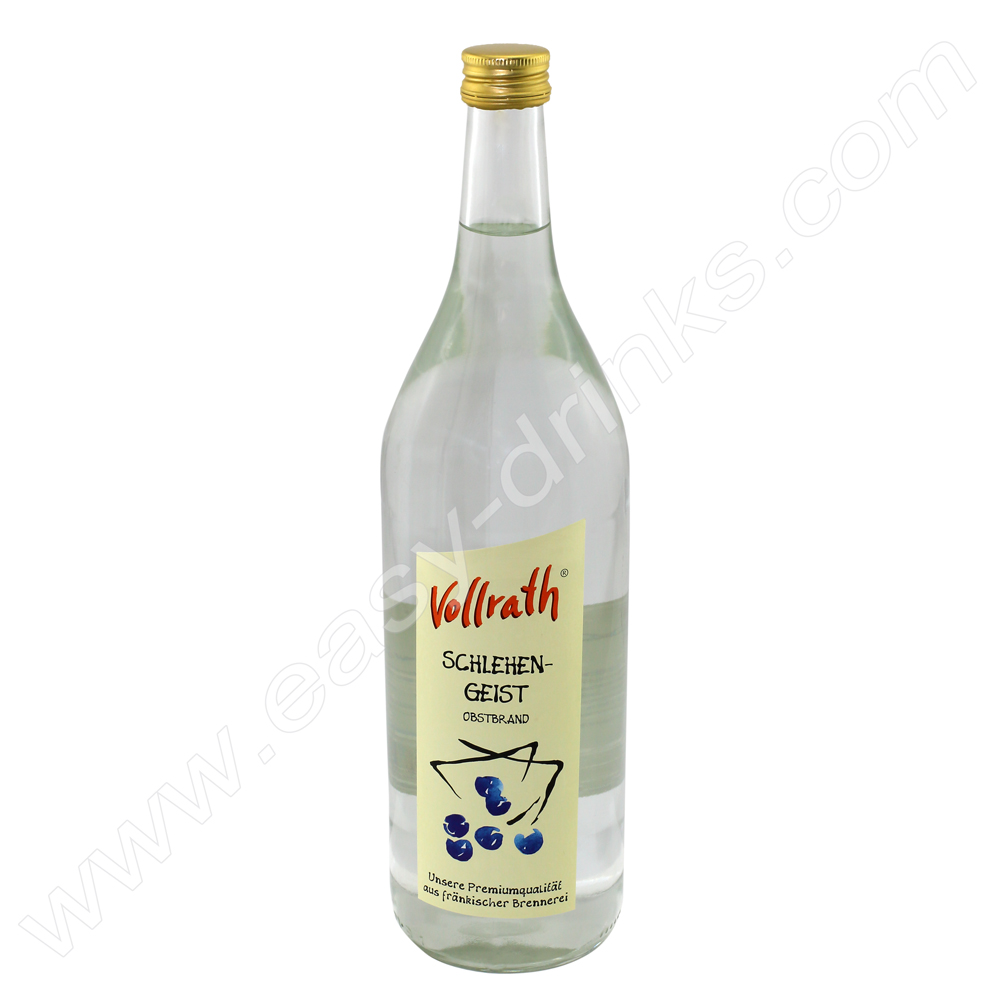 Fränkischer Schlehengeist , 40% Vol. 1,0 ltr.