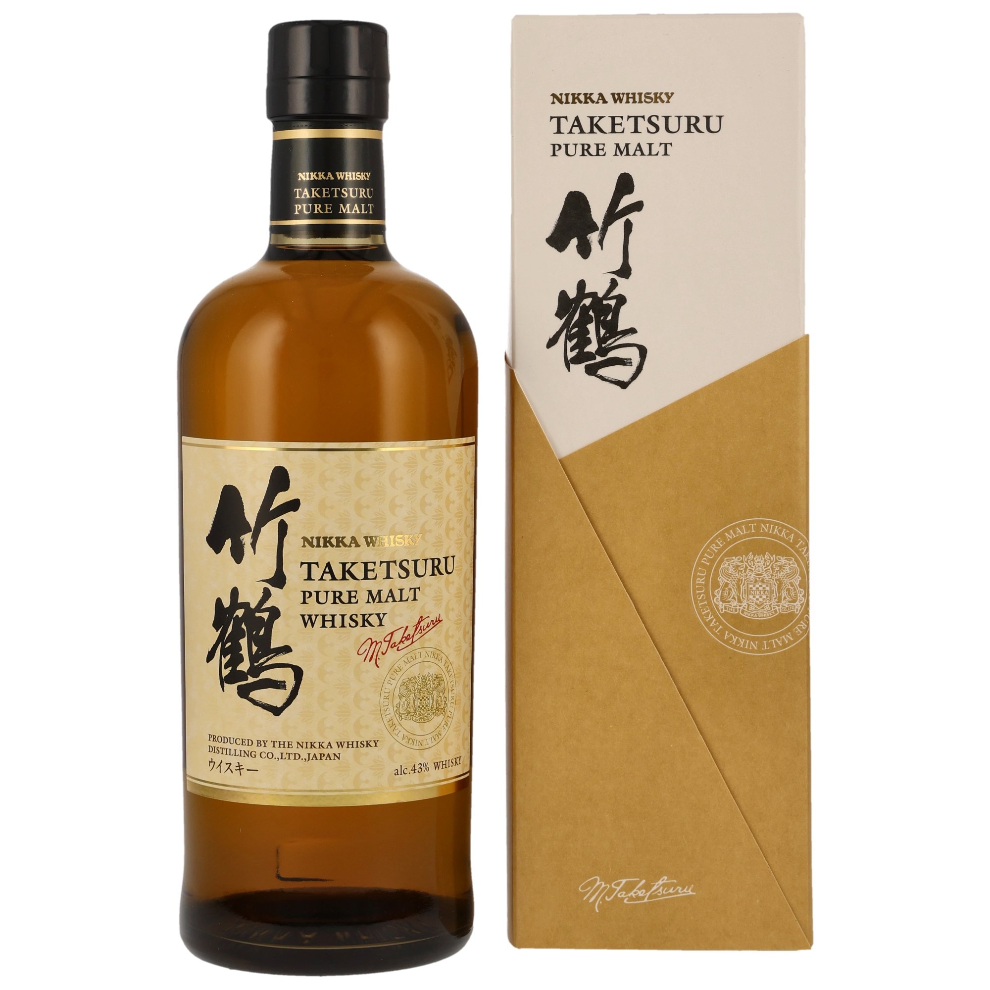 Nikka Taketsuru Pure Malt Whisky / 45% 0,5l / in Geschenkverpackung