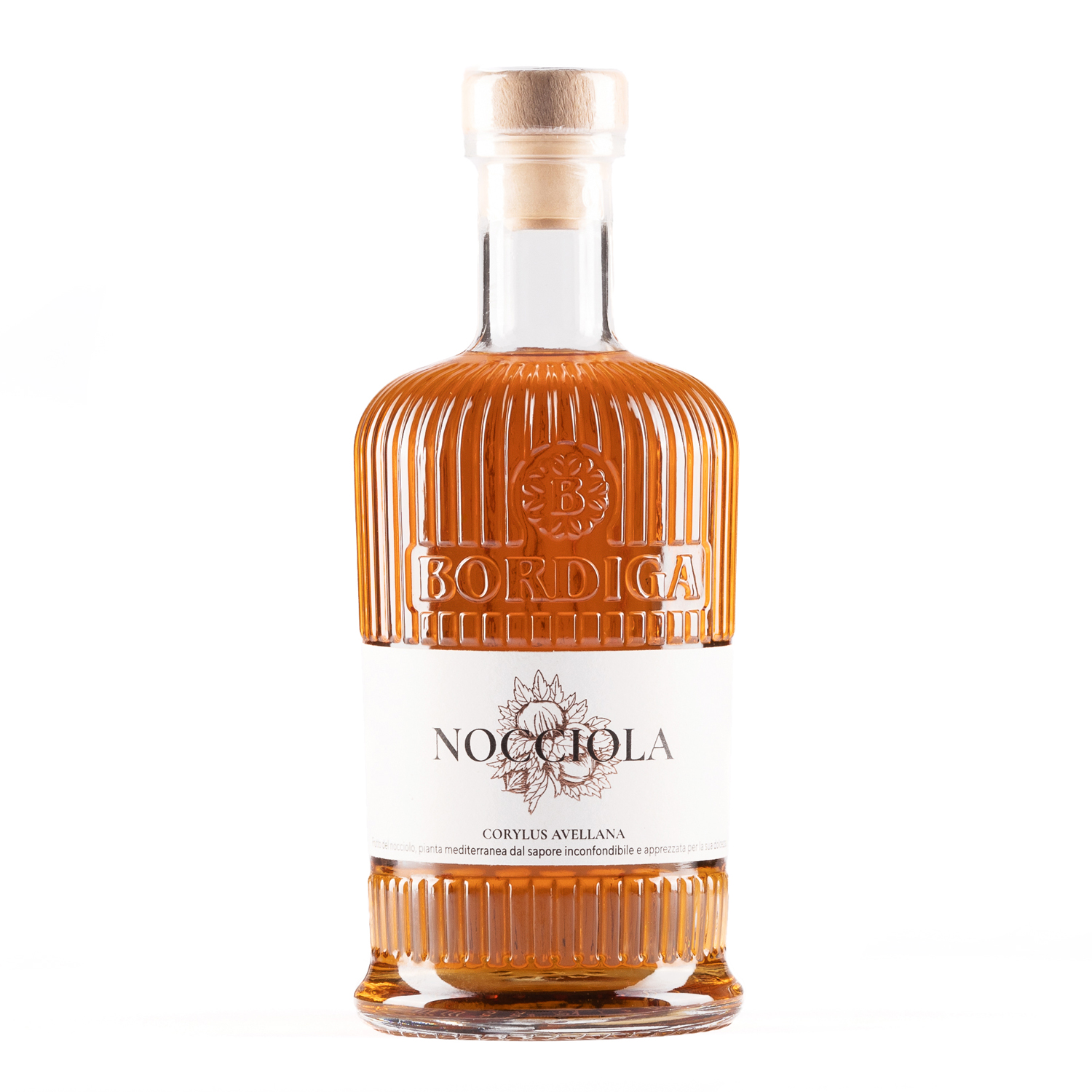 Bordiga Elisir Haselnuss, 20% Vol. 0,7 ltr. Nocciola Likör aus Italien 