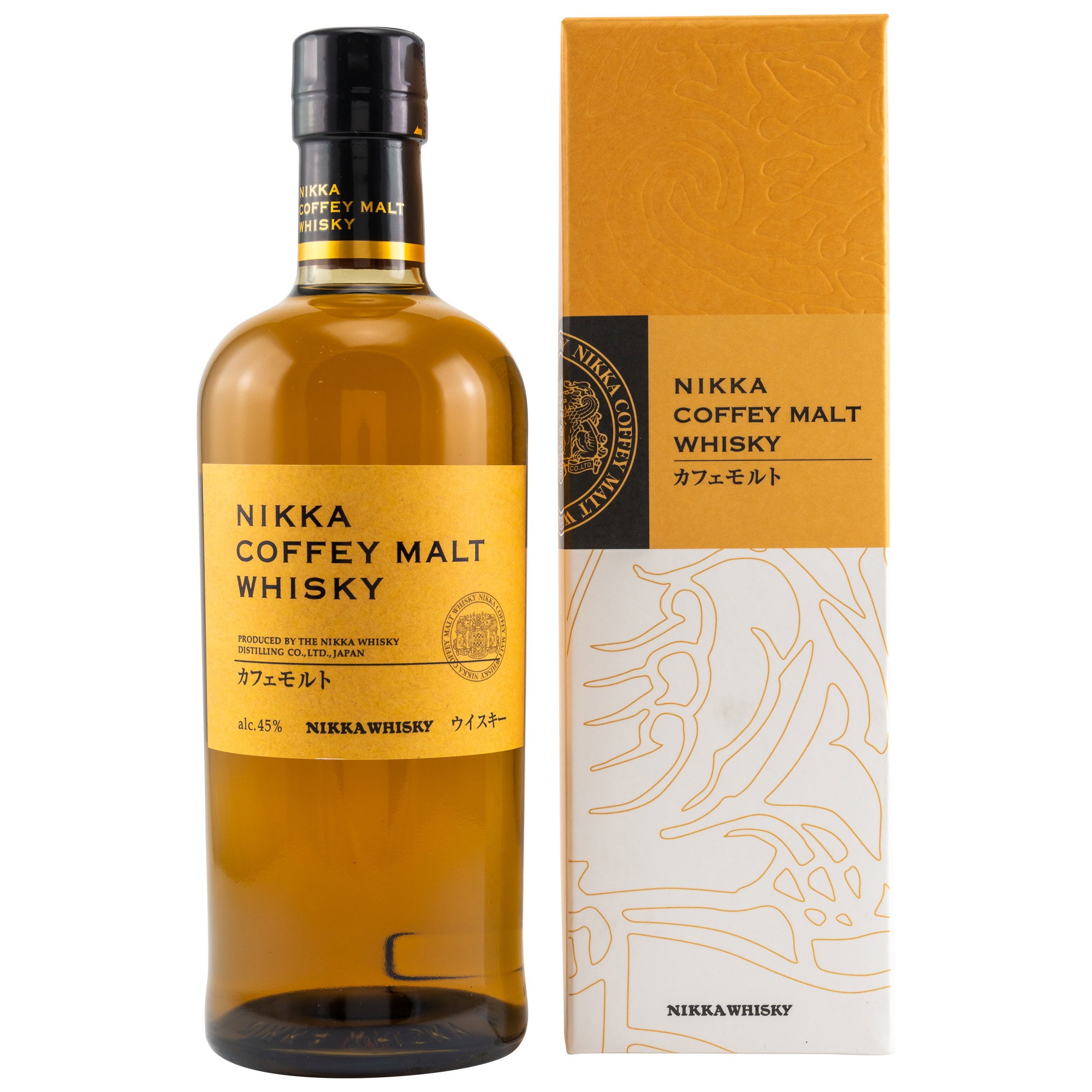 Nikka Coffey Malt Whisky / 45% 0,5l / in Geschenkverpackung 