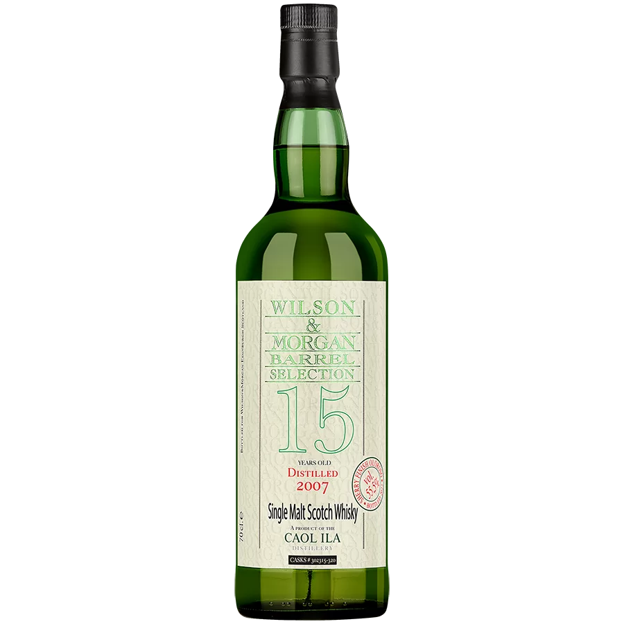 Caol Ila 15 Jahre 2007-22 Single Malt Whisky 55,5% 0,7 ltr. Wilson Morgan Cask Strength 