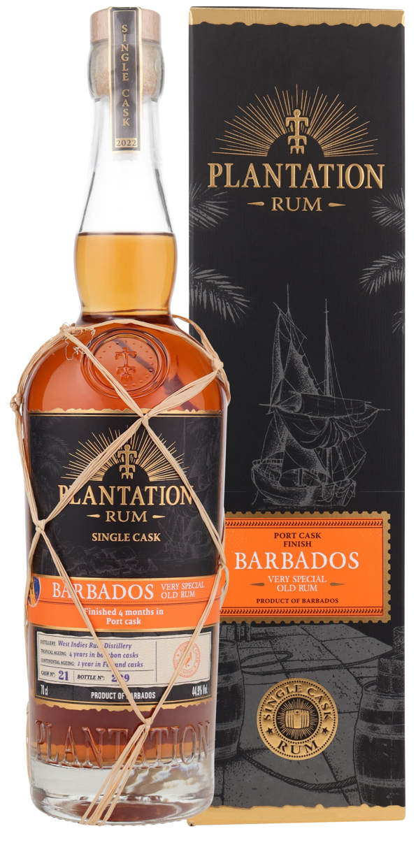 Plantation Barbados VSOR Single Port Cask Rum / 44,9% Vol. 0,7 ltr.
