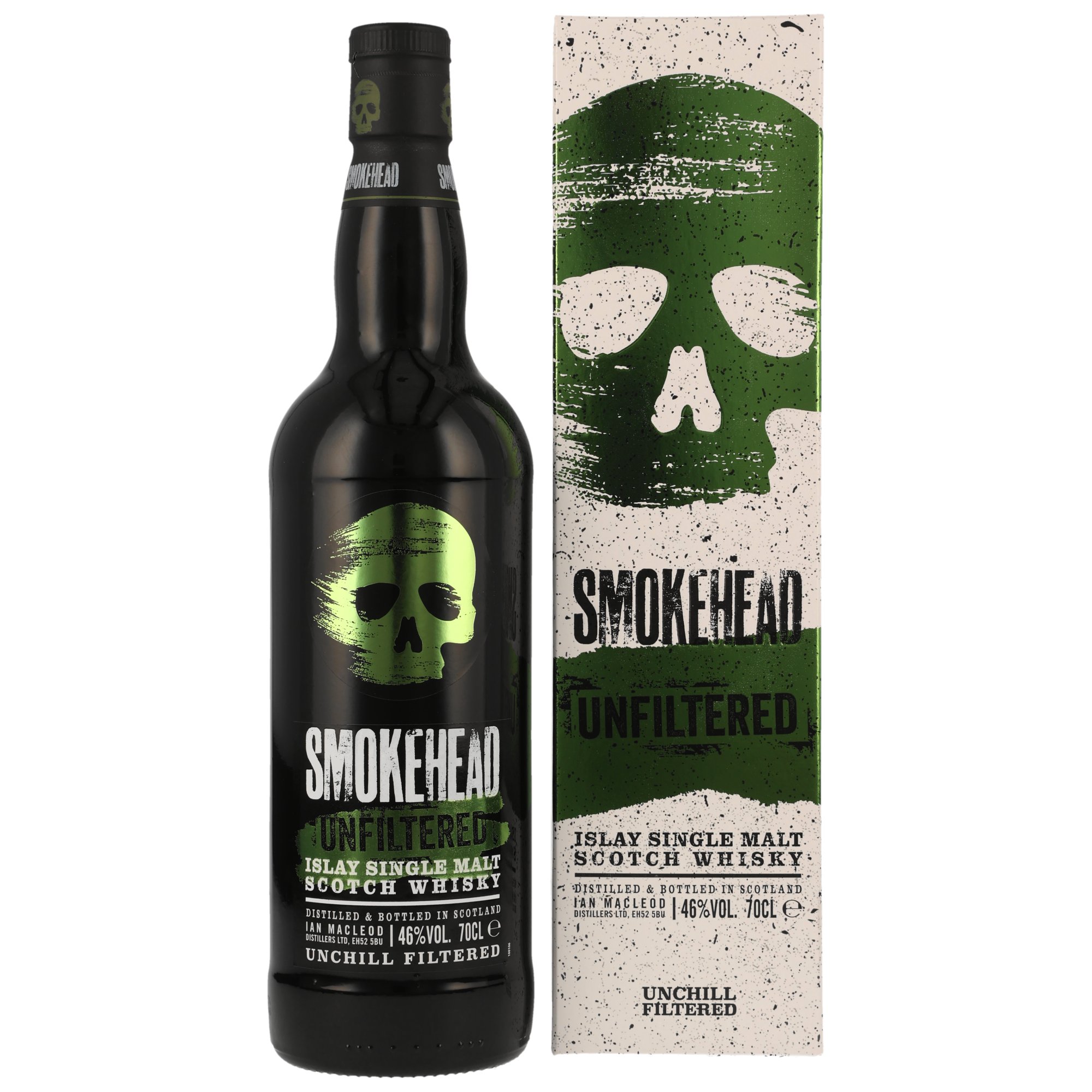 Smokehead Unfiltered / rauchiger Islay Whisky / 46% Vol. 0,7 ltr. 