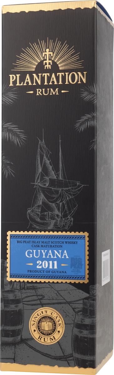 Plantation Guyana 2011 Big Peat Cask Finish / 49% Vol. 0,7 ltr.