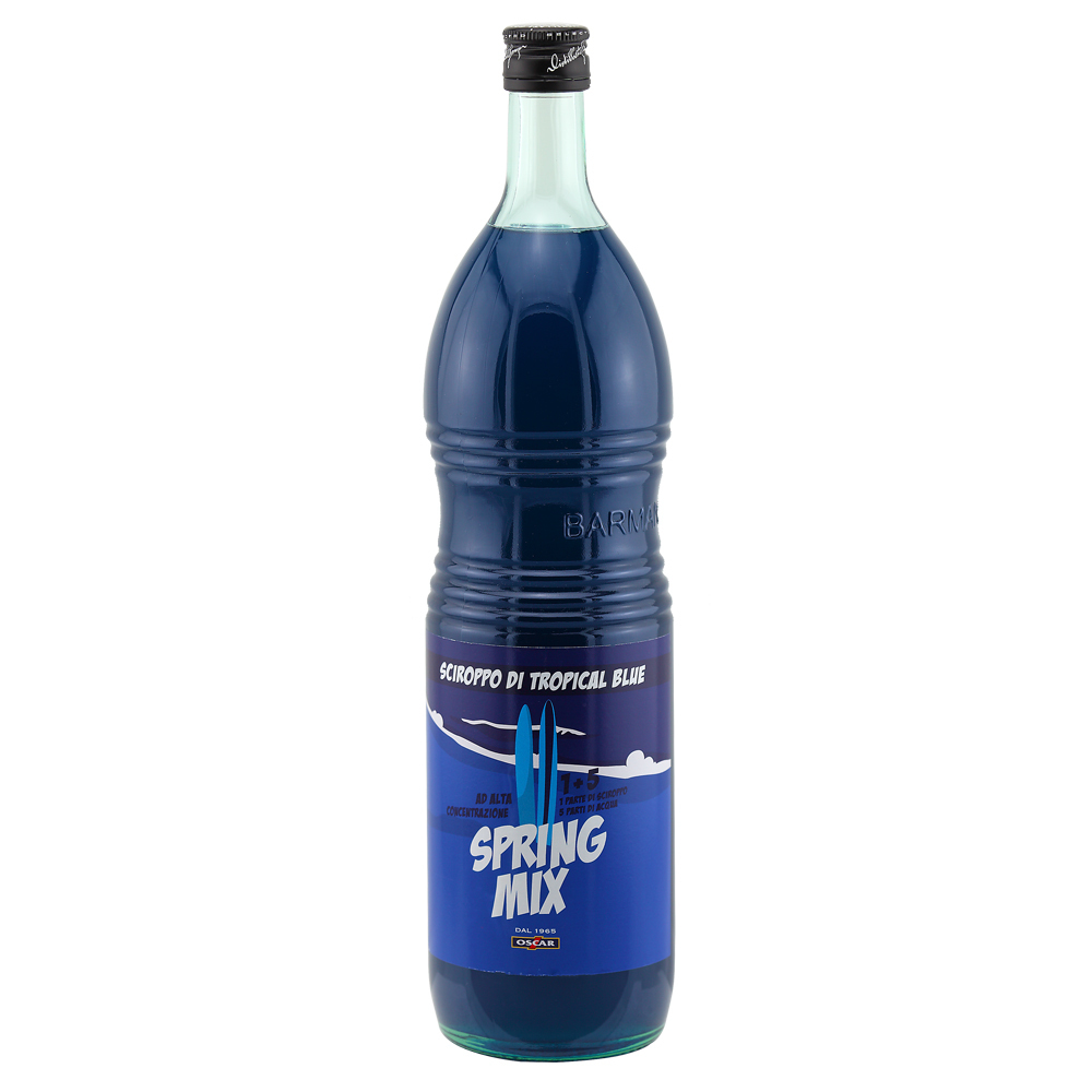 Spring Mix Slush Getränkesirup Tropical Blue 2,0 KG
