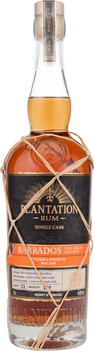 Plantation Barbados VSOR Single Port Cask Rum / 44,9% Vol. 0,7 ltr.
