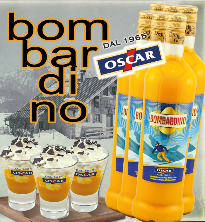 6 x 1,0 ltr. Oscar Bombardino + 3 Gläser Ypsilon im SPAR SET