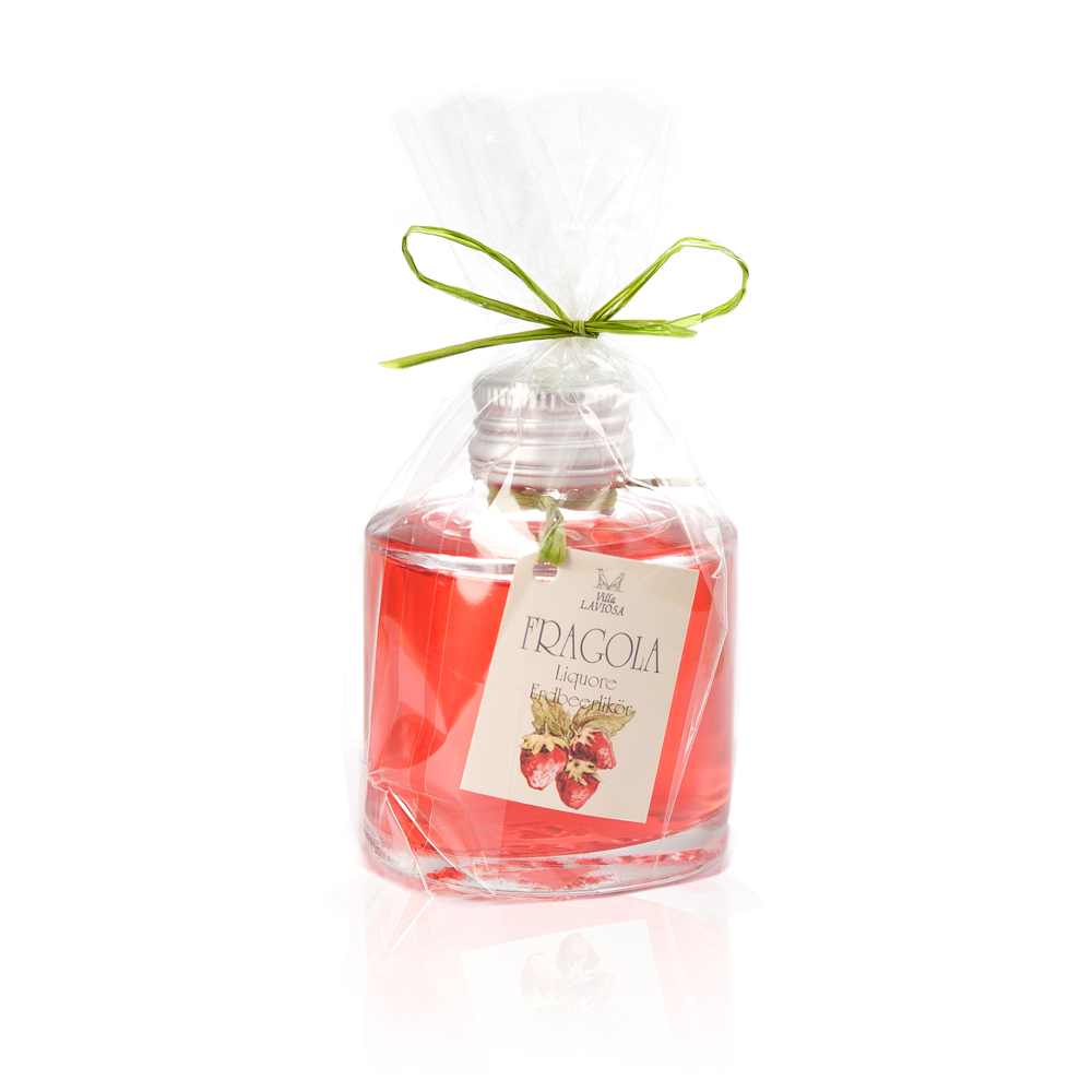Erdbeerlikör mit Walderdbeeren / 21% Vol. 0,05 ltr. / Villa Lavisa Südtirol