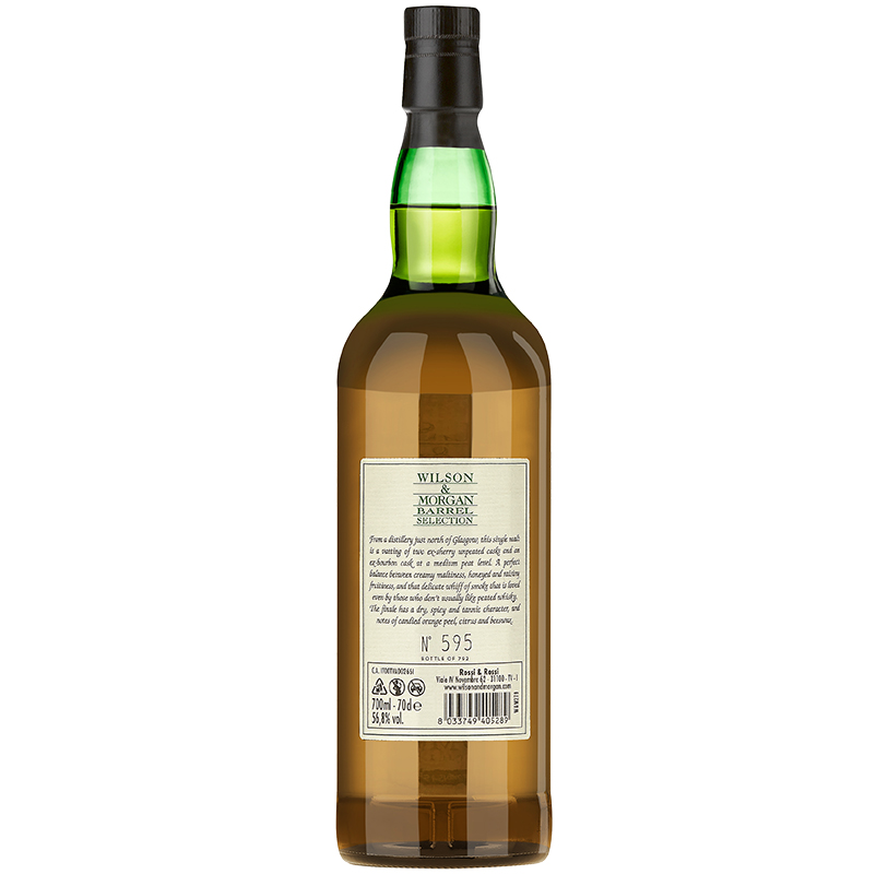 Haddock 12 Jahre Whisky (2005-2018) Heavy Peat, 56,8% 0,7 ltr. Wilson & Morgan