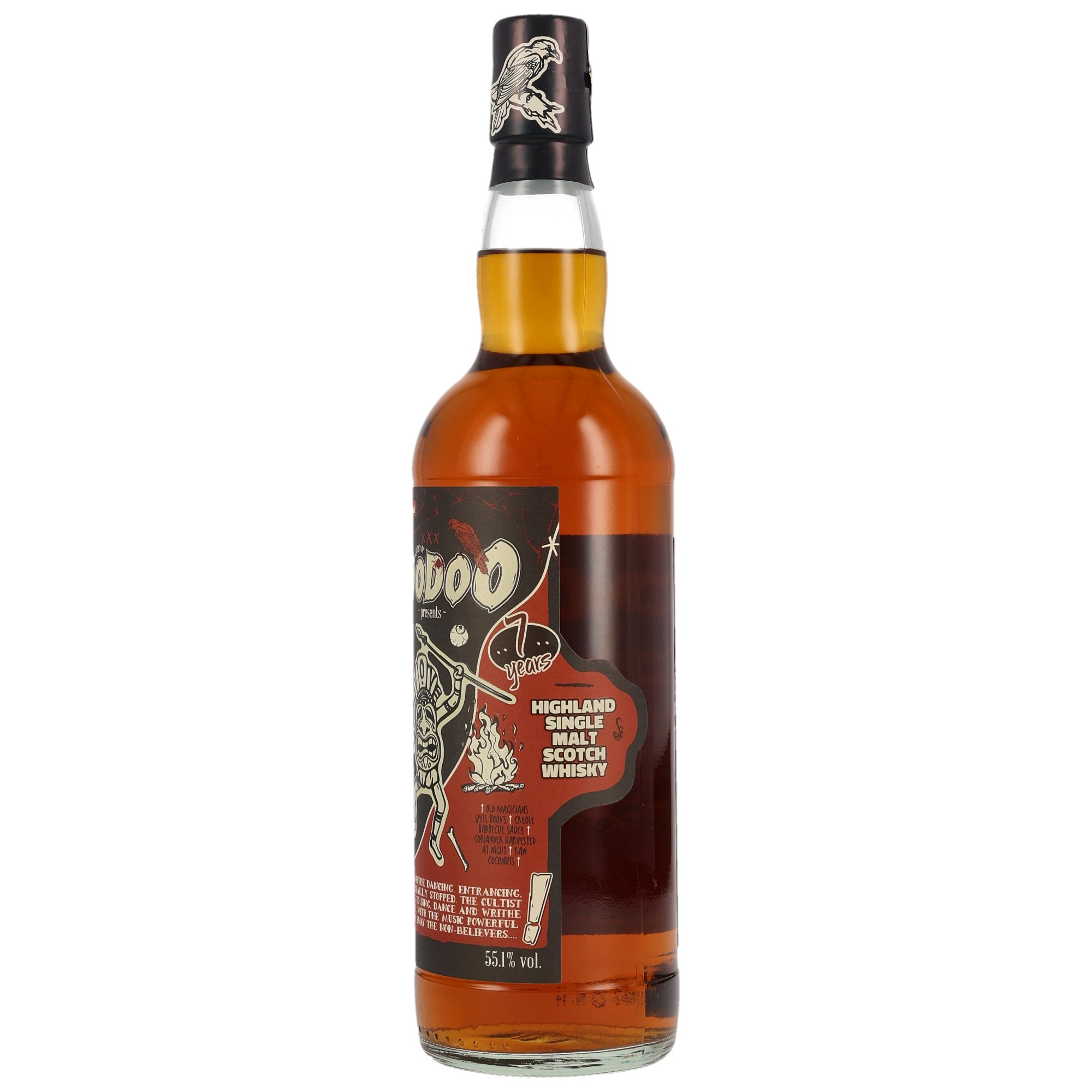 Whisky of Voodoo: The Dancing Cultist II / 7Jahre Brave New Spirits (Blair Athol) / 55,1% 0,7l