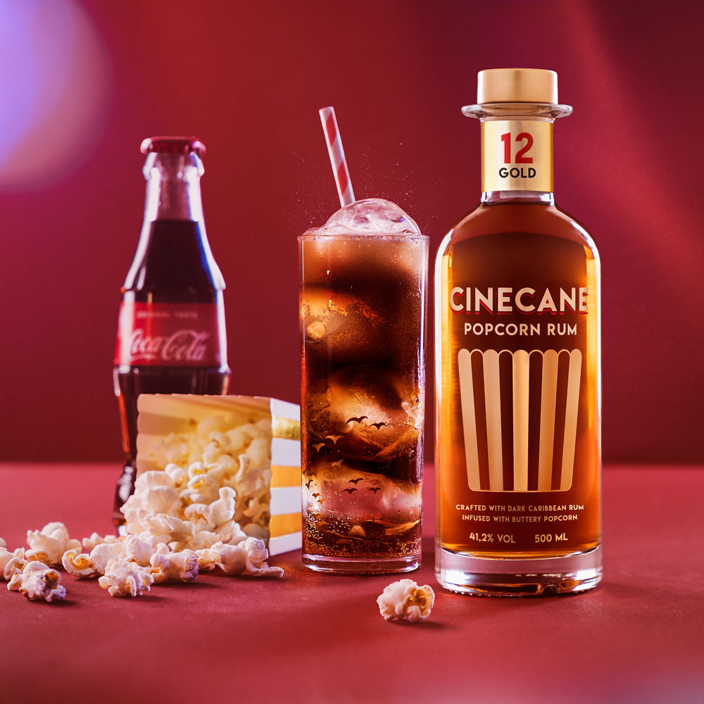 Cinecane Popcorn Rum / 0,5 ltr. 41,2% Vol.