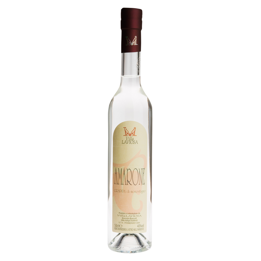 Grappa Amarone / 40% Vol. 0,5 ltr. / Geschenkkarton / Villa Laviosa