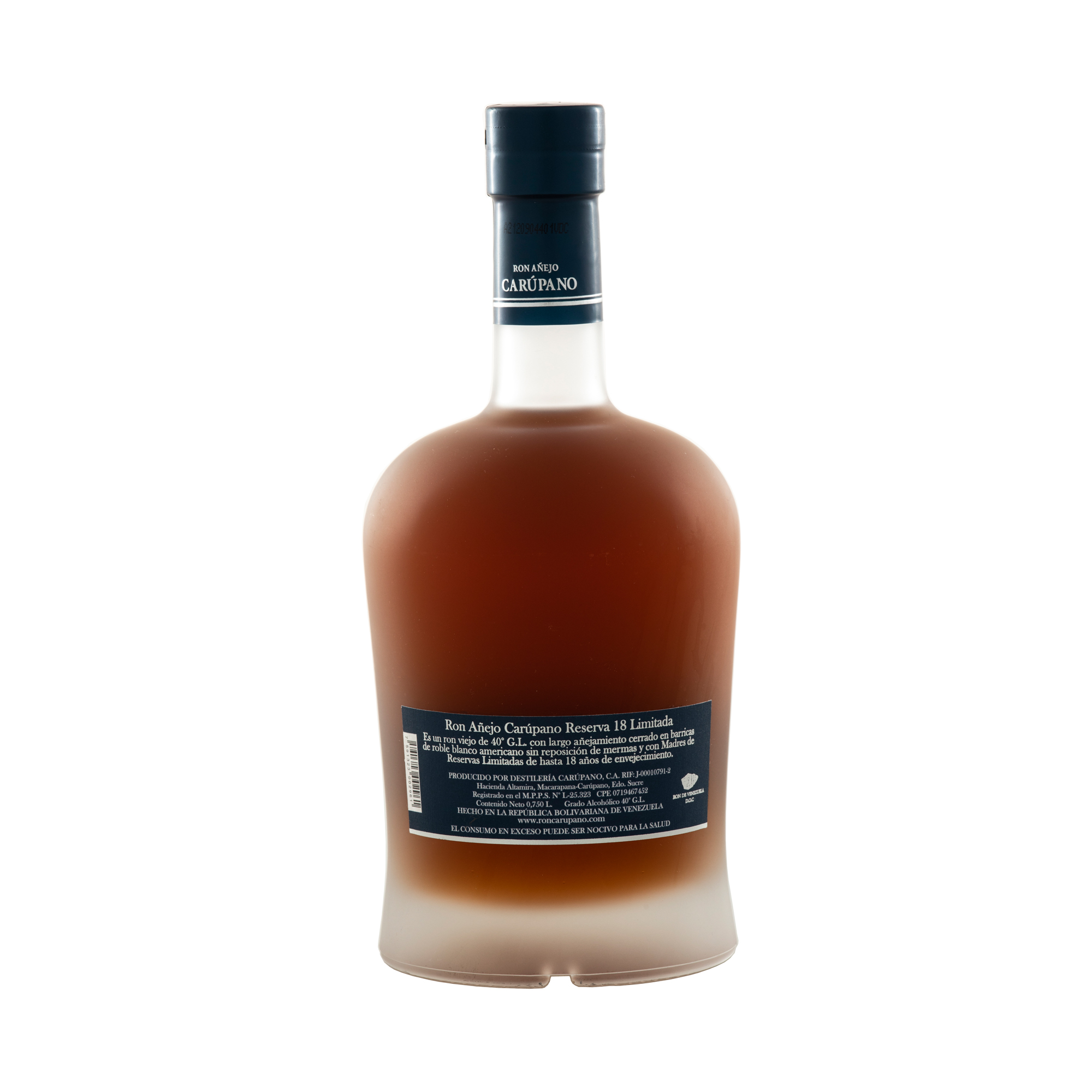 Ron Carupano Reserva 18 Jahre Limitada 40% Vol. 0,7 ltr. Rum aus Venezuela