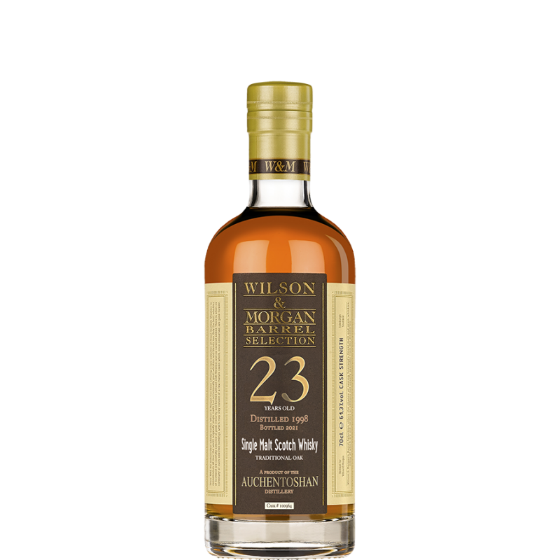 Auchentoshan 23 Jahre (1998-21) Traditional Oak, 61,3% 0,7 ltr. Special Release Wilson Morgan