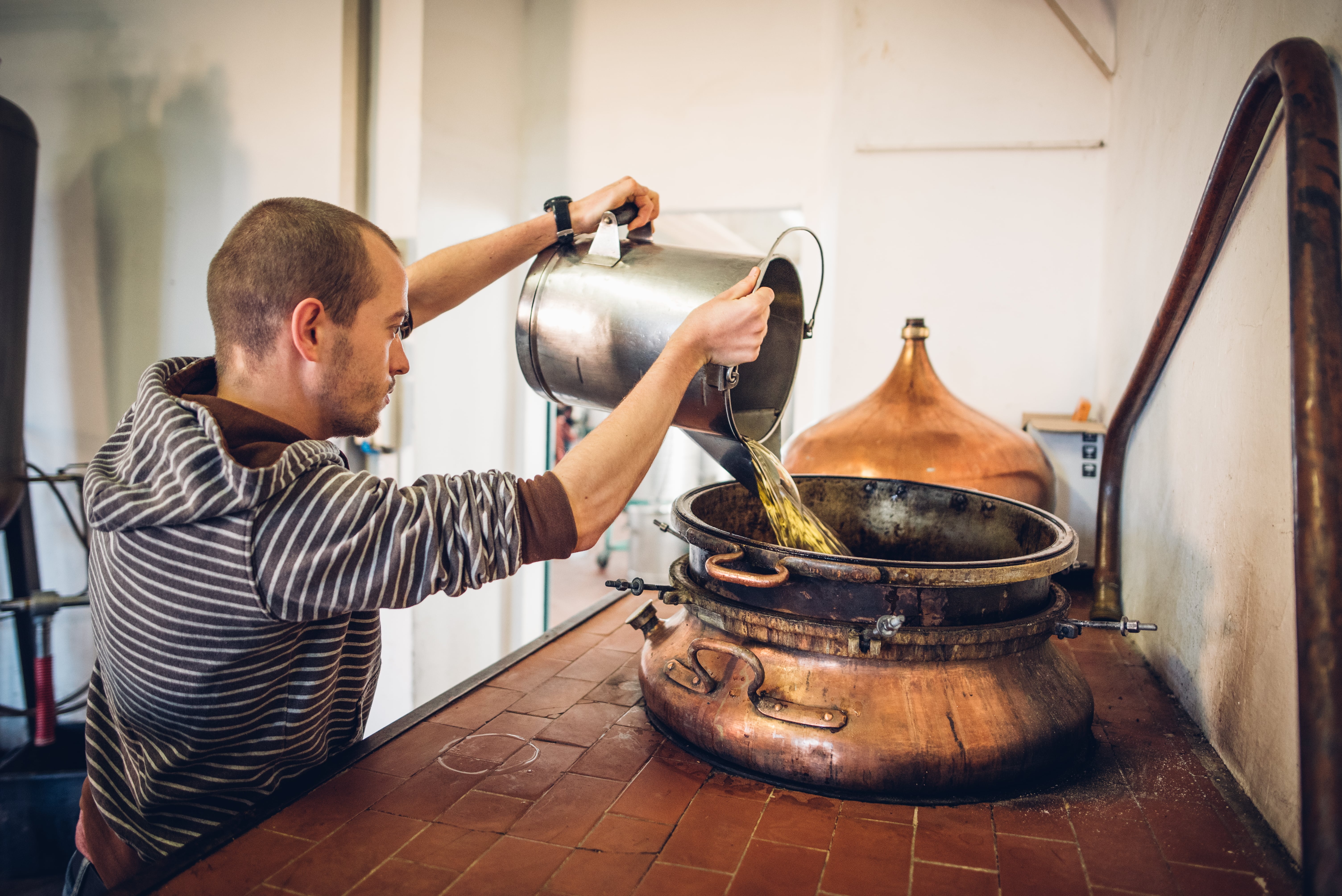 BORDIGA Grappa Invecchiata di Moscato / 40% Vol. 0,7l / Fassreife / Geschenkhülle