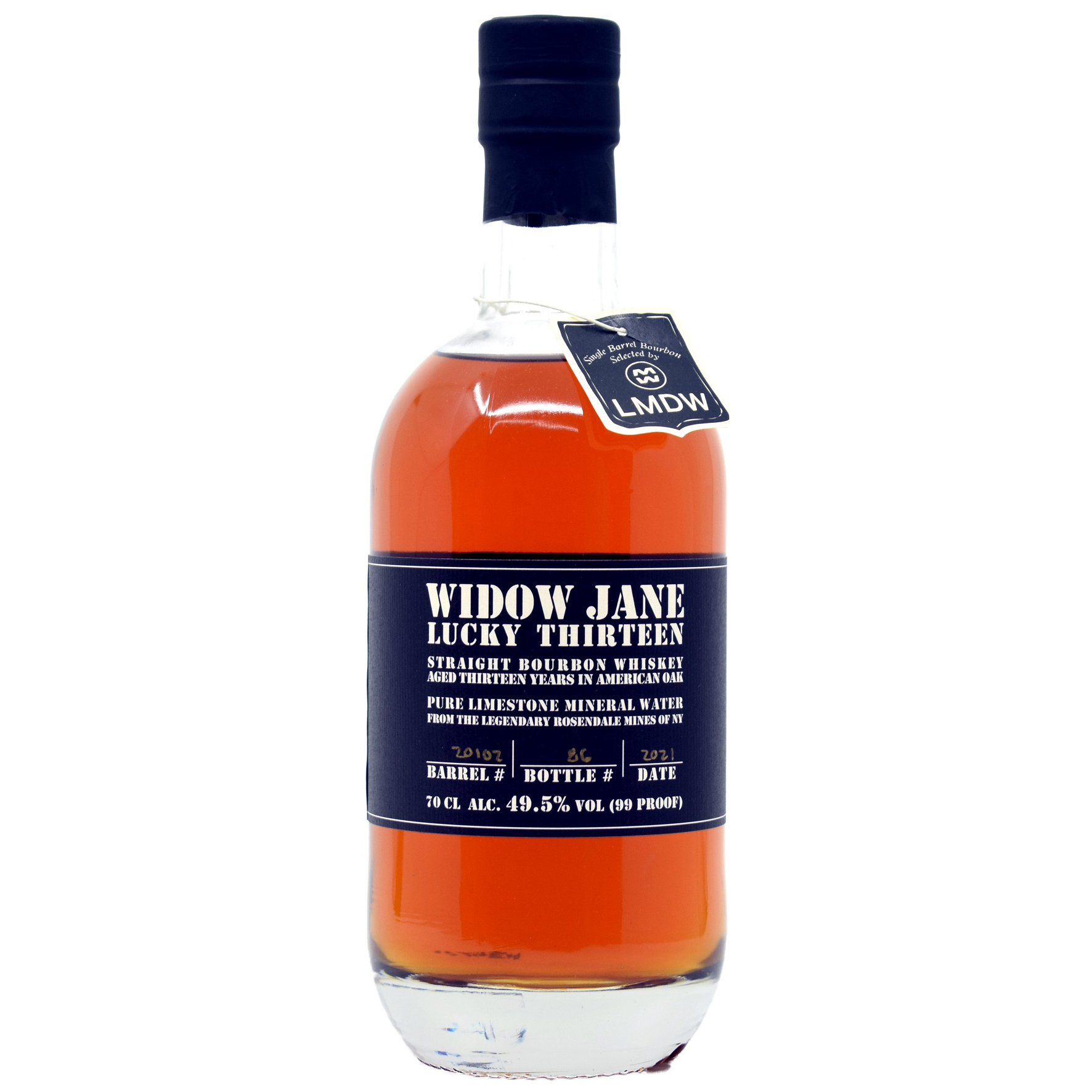 Widow Jane Lucky Thirteen 13 Jahre Single Cask Bourbon Whiskey 49,5% Vol. 0,7 ltr.