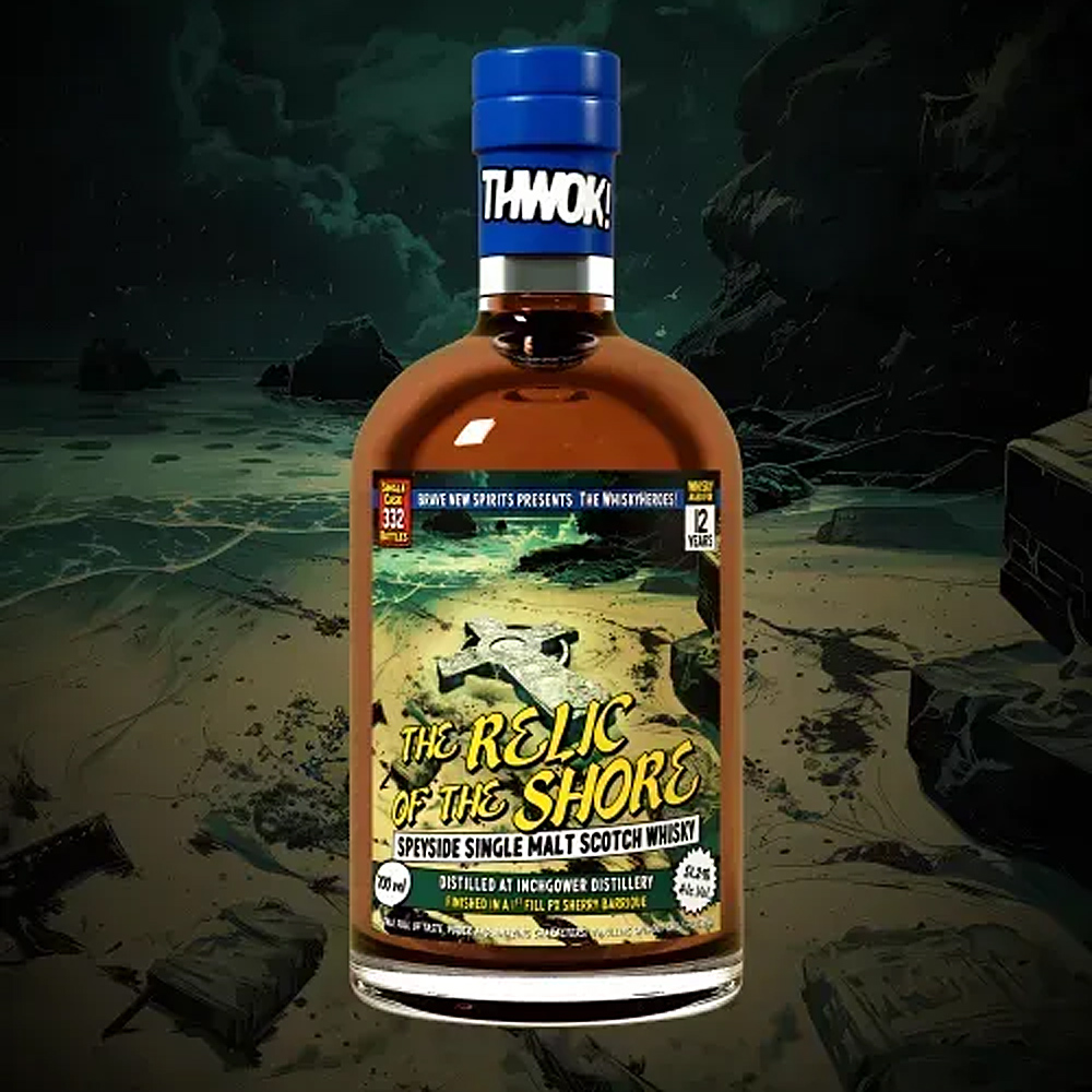 Inchgower 12 Jahre / The Relic of the Shore / Brave New Spirits / 51,2% 0,7l / Whisky Heroes