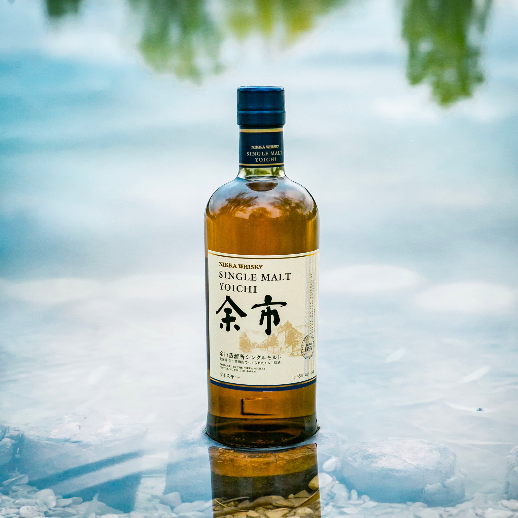 Nikka Yoichi Single Malt Whisky / 45% 0,5l / in Geschenkverpackung 