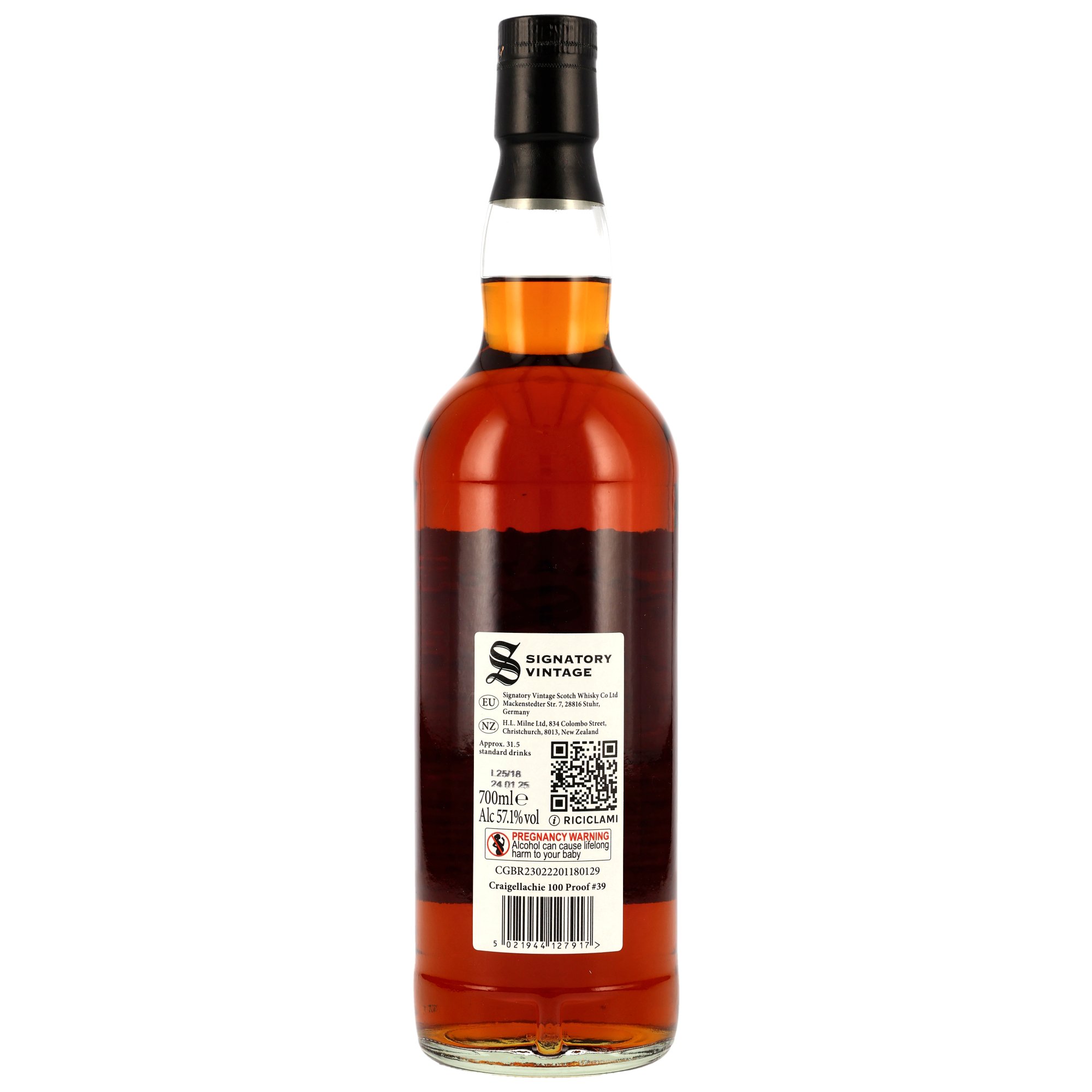 Craigellachie 2014-2025 / 10 Jahre / Signatory 100 Proof #39 / 57,1% 0,7l
