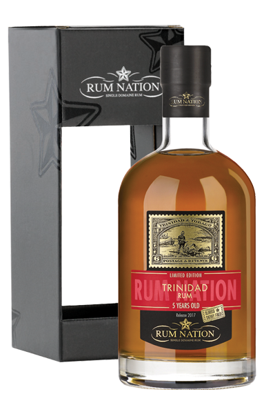 Rum Nation Trinidad 5 Jahre Oloroso Sherry, 46% Vol. 0,7 ltr.