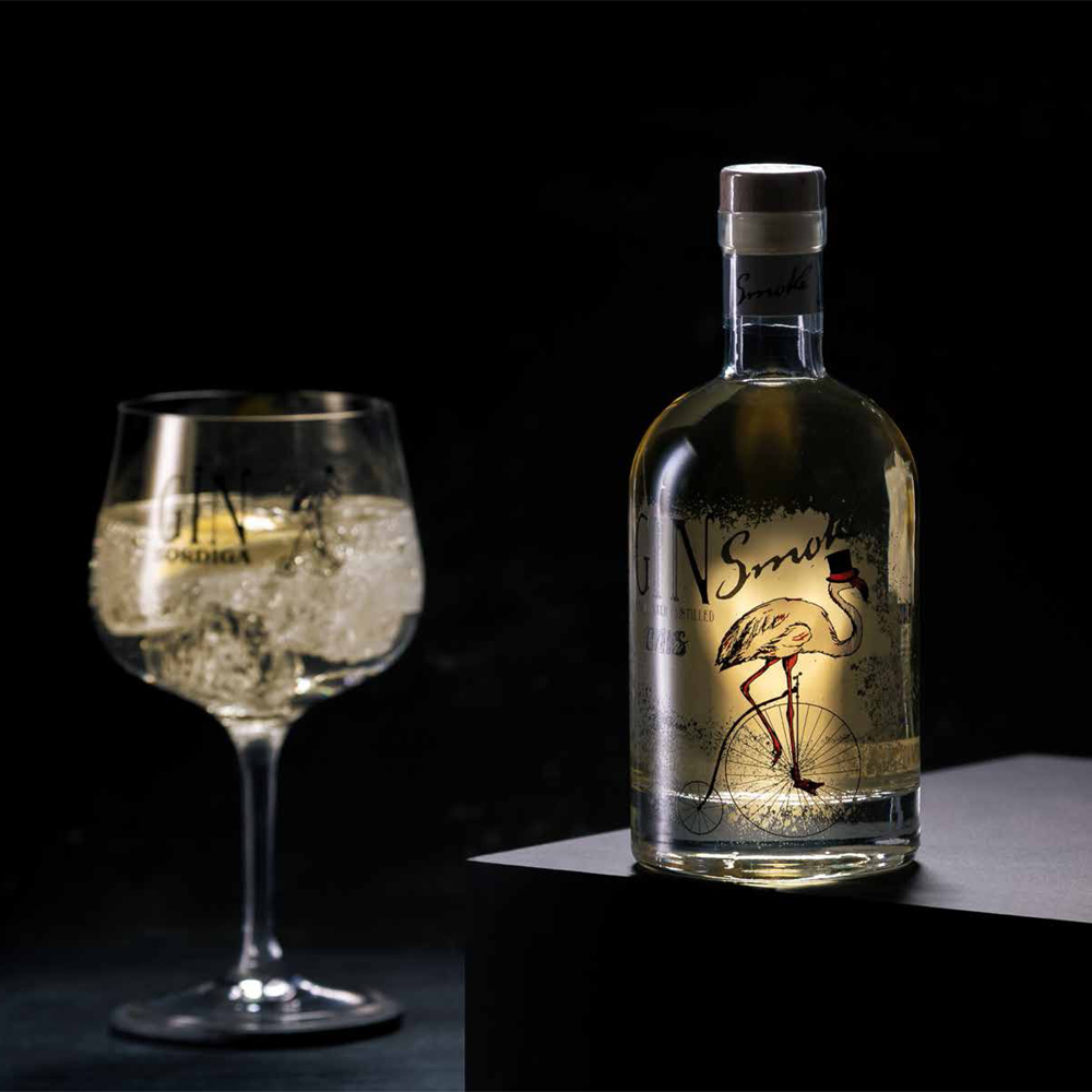 Bordiga Gin Premium Smoke / 42% Vol. 0,7 ltr. / Small Batch Distilled